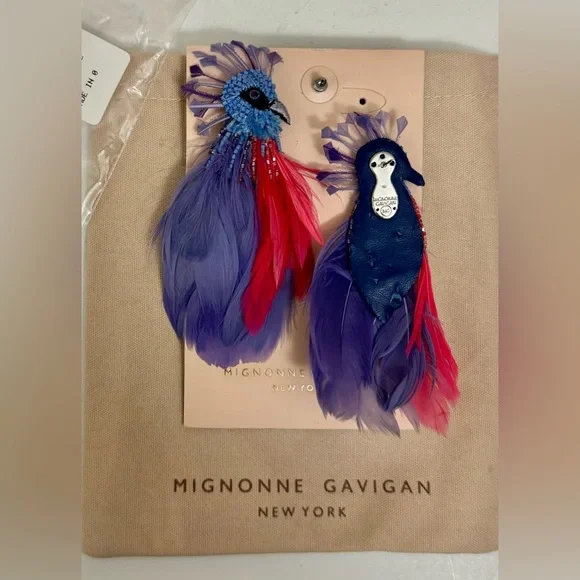 Mignonne Gavigan Harlow Bird Earrings - Picture 8 of 8